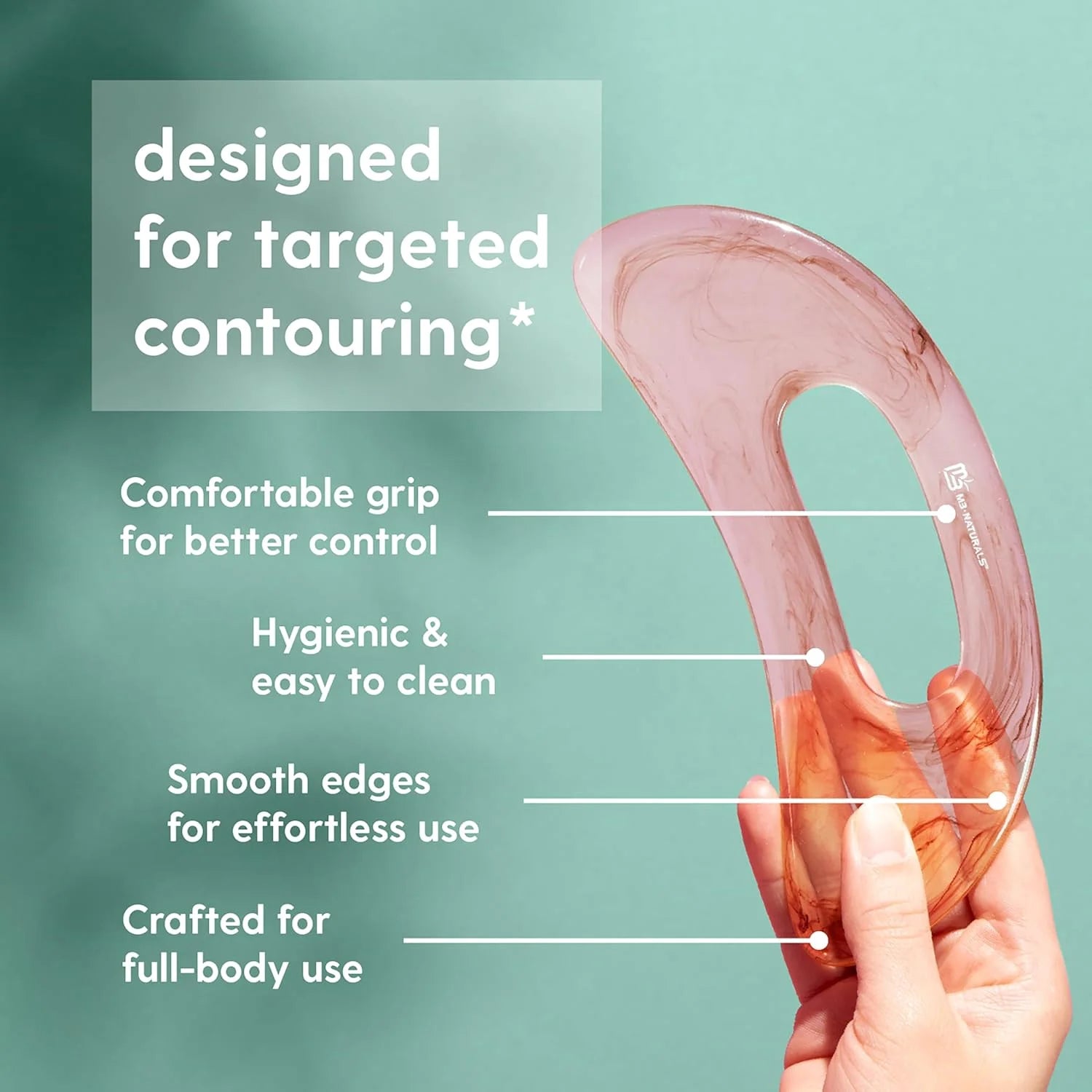 Lymphatic Drainage Massager & Body Gua Sha Tool for Cellulite Relief & Relaxation, 1 Ct