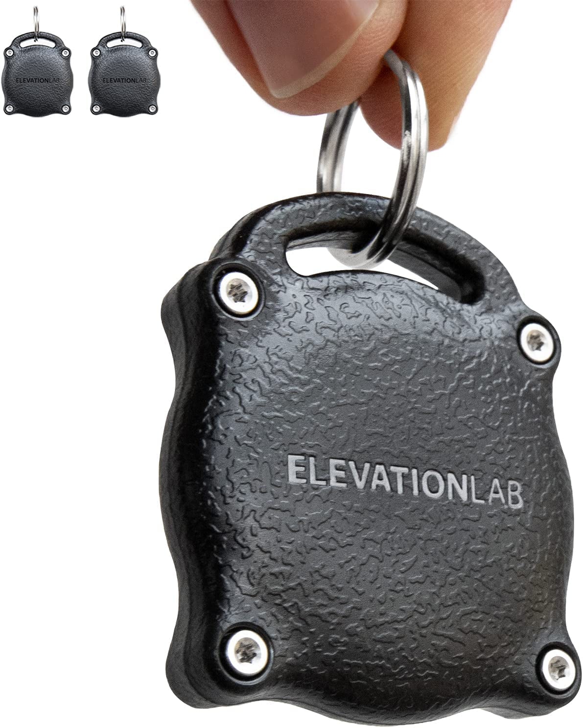Airtag Keychain - Tagvault™ - the Original Waterproof Airtag Case | Indestructible (2-Pack)