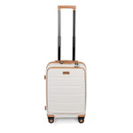 Carry on Luggage 22 X 14 X 9 Airline Approved Lightweight Hardside Spinner Luggage with TSA Lock and Laptop Compartment, Beige, CY2431