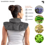 Sharper Image Neck and Shoulder Therapy Wrap - Gray