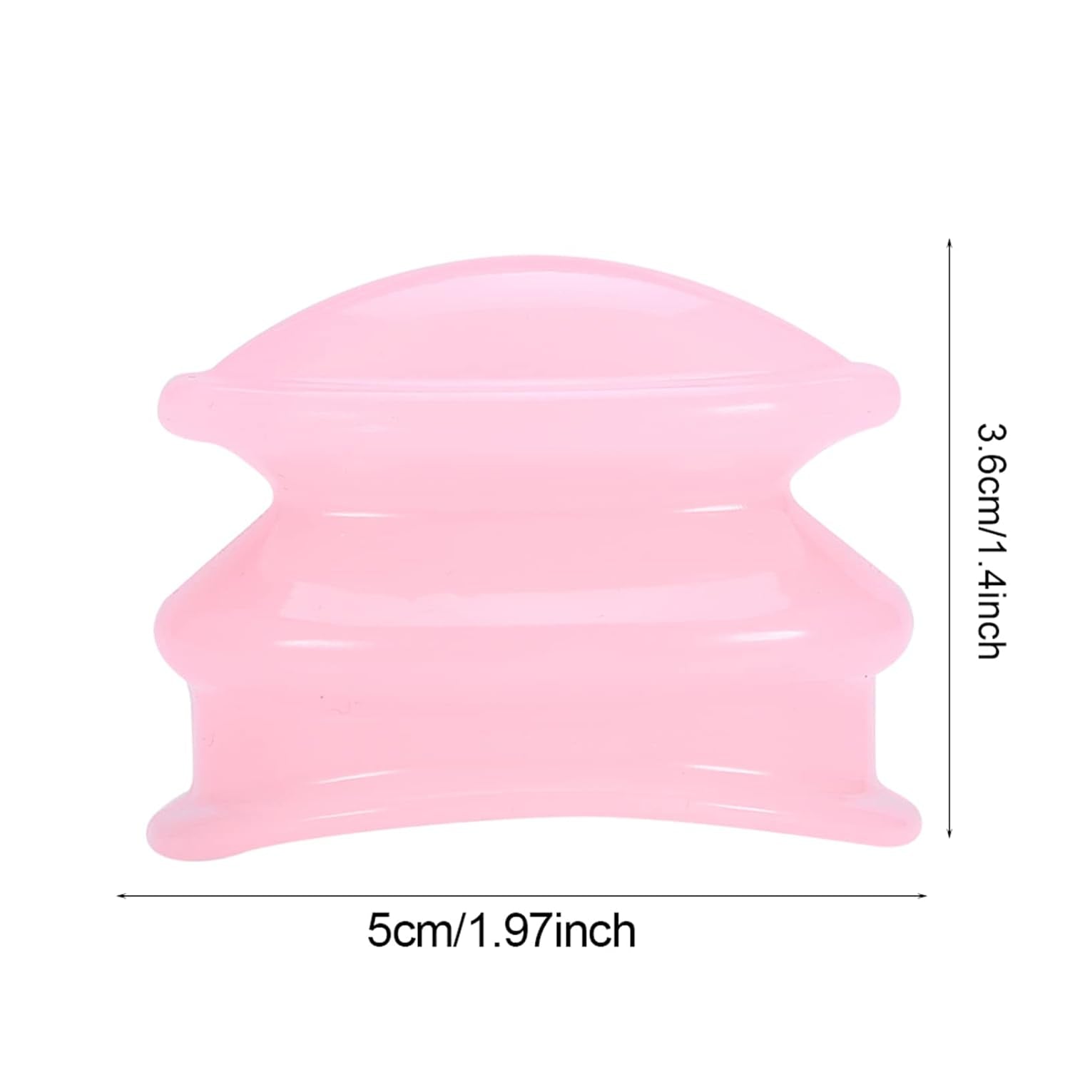 Fullness of Lip Lip Suction, Women Silicone Lip Plumper Enhancer Lip Suction Device Device Lip Silicone Lip Beauty Lip Sexy Lips Soft Silicone Ecological Lip Tools Compact And