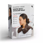 Sharper Image Neck and Shoulder Therapy Wrap - Gray