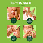 Nad'S Facial Wax Strips - Facial Hair Removal for Women - Waxing Kit with 48 Fac