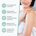 Lymphatic Drainage Massager & Body Gua Sha Tool for Cellulite Relief & Relaxation, 1 Ct
