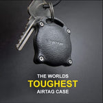 Airtag Keychain - Tagvault™ - the Original Waterproof Airtag Case | Indestructible (2-Pack)
