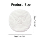 3 Pcs 3 Holes Towel Mask Reusable Face Towel Mask Facial Steamer Cold Hot Compress Moisturizing Beauty Skin Care Spa Towels for Women Girls Hot Cold Skin Care Daily Use