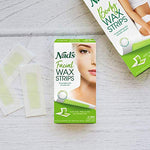 Nad'S Facial Wax Strips - Facial Hair Removal for Women - Waxing Kit with 48 Fac