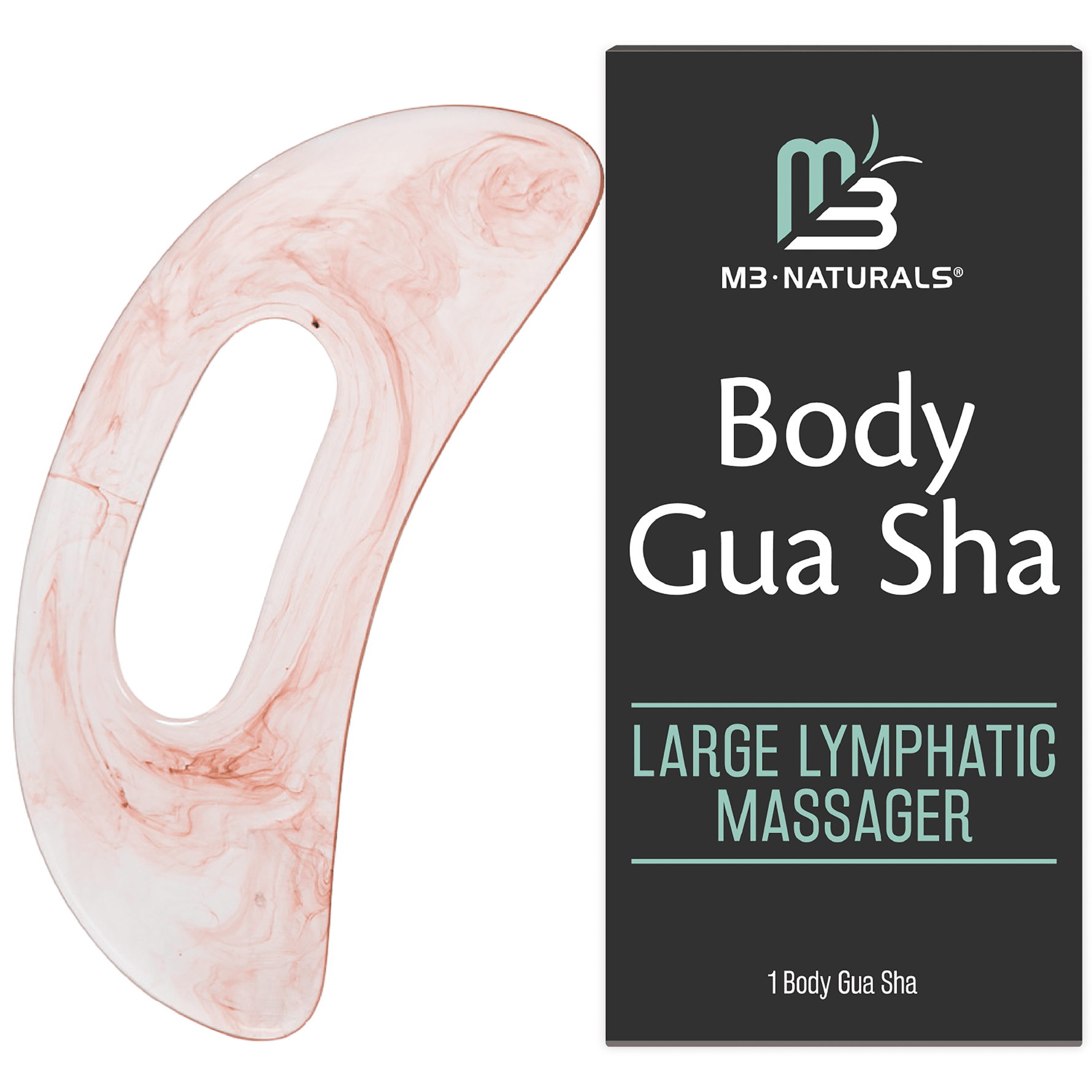 Lymphatic Drainage Massager & Body Gua Sha Tool for Cellulite Relief & Relaxation, 1 Ct