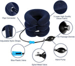 Cervical Neck Traction Device Inflatable Neck Stretcher, Easy to Use for Chronic Neck and Shoulder Pain Relief Traction Spine Alignment, Neck Cervical Brace